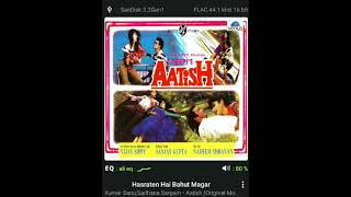 Hasraten Hai Bahut Magar Sadhana amp Kumar Sanu Aatish Hq Audio 90s Hindi Flac Song [upl. by Bowen]