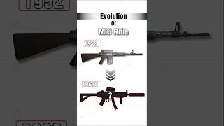 The Evolution Of The M16 Rifle Part 1 evolution assaultrifle m16a military [upl. by Estren]