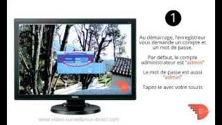 Tutoriel  Enregistreur ou DVR video surveillance  guide de démarrage [upl. by Ynffit]