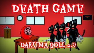 Daruma doll vs cartoon catsdaruma san ga korondadeath gameas the gods willdrawing cartoon 2 [upl. by Rollo]