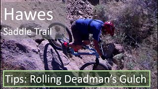 Mountain Biking Tips Rolling Deadmans Gulch on Saddle Hawes Trail system [upl. by Fridlund]