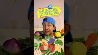 ME CONVERTI EN ENSALADA 🥗short juegos comida [upl. by Bunny793]