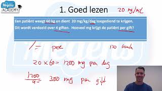 Masterclass 5 Tips voor Verpleegkundig Rekenen met Meneer Megens [upl. by Terese]