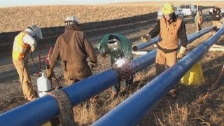 Pipeline Welding  Beading Ten Inch [upl. by Nywloc491]