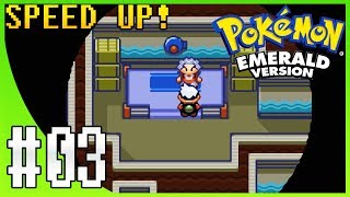 Pokemon Emerald Walkthrough Part 3 Dewford Town amp Gym Leader Brawly SPEED UP [upl. by Ikim]