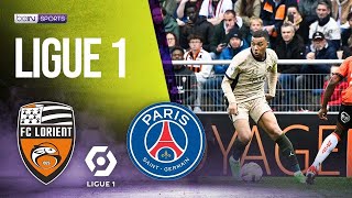 Lorient vs PSG  LIGUE 1 HIGHLIGHTS  042424  beIN SPORTS USA [upl. by Amirak663]