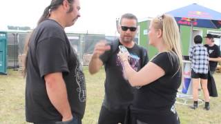 RichardsCrane interview with TotalRock Download 2014 [upl. by Topliffe]