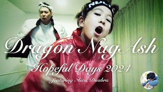 Dragon NagAsh （ドラゴンナガッシュ） Hopeful Days 2024 永井家年賀MV［Dragon Ash Grateful Days パロディ］ [upl. by Idnod]