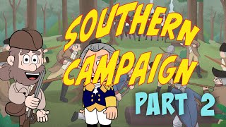 Southern Campaign Pt 2 Battle of Kings Mt Battle of Cowpens amp Battle of Guilford Court House [upl. by Oreves]