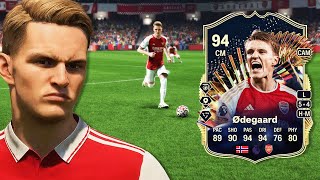 94 TOTS ODEGAARD SBC PLAYER REVIEW  EA FC 24 ULTIMATE TEAM [upl. by Tomas]