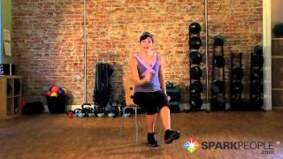 Seated Cardio Workout Burn Calories Exercising from a Chair [upl. by Haag]