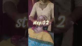 Facial in 10 seconds 😀shortsfeed beautiparlour hairstyle viralvideo skincare beautyparlour [upl. by Jobe]