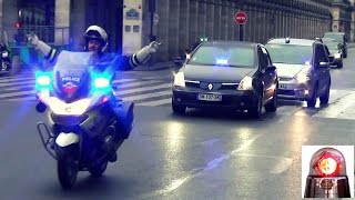 Police Motorcycle Escort  No Hands [upl. by Eisserc]