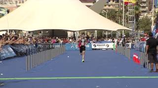 Sven Riederer of Switzerland wins gold at the 2013 Alicante ITU Triathlon World Cup [upl. by Yellac243]