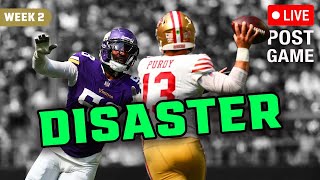 49ers put on a DISASTERCLASS in Minnesota [upl. by Halpern]