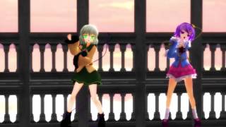 TouHou MMD 【MMD】ミニスカさとりとこいし（オリジナル）で ぇロゼッタ [upl. by Lockwood272]