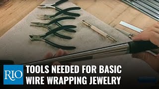 Tools Needed for Basic Wire Wrapping Jewelry [upl. by Kono]