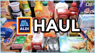 ALDI WEEKLY GROCERY HAUL  1Week Haul amp Meal Plan  NOVEMBER 2023 [upl. by Eelitan]