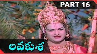 NTR Movies  Lava Kusa Telugu Full Movie Part 1617  NTR Anjali Devi [upl. by Aronek]