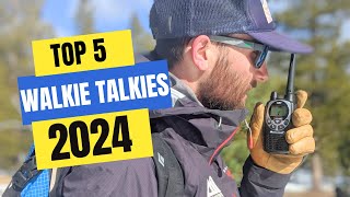 Best Walkie Talkies for Long Distance 2024  Which Walkie Talkie Should You Buy in 2024 [upl. by Lissa400]