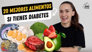 🤯20 MEJORES ALIMENTOS PARA LA DIABETES 2024  COME ESTO PARA CONTROLAR TU DIABETES  Manu Echeverri [upl. by Howland]