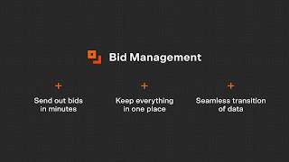 Procore Bid Management Production Demo [upl. by Eniluj]