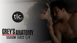 Greys Anatomy Meredith amp Andrew DeLuca MerLuca Season 15x22 14 [upl. by Nodlehs]