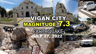 VIGAN CITY Magnitude 73 Earthquake Actual footage July 27 2022 [upl. by Zucker]