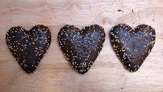 Xmas Gingerbread Hearts [upl. by Salomi]