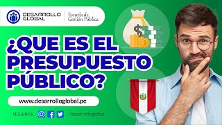 ¿Qué es el Presupuesto Público [upl. by Salvidor]