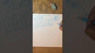 New Flyer OAKLAND CREATES 2024 Hand Lettering Pencils Part One [upl. by Studner]