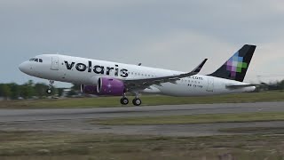 Volaris  Airbus A320neo  Short Takeoff [upl. by Arakal]