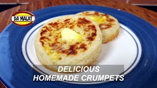 Homemade Crumpets  Absolutely delicious and so easy to make [upl. by Irtemed]