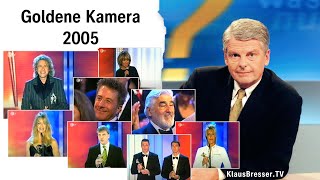 Goldene Kamera 2005 Ausschnitt mit Thomas Gottschalk Tina Turner Jerry Lewis ua Klaus Bresser [upl. by Erline]