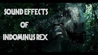 Jurassic World  Indominus Rex Sound Effects [upl. by Sarina383]