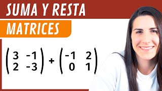 SUMA y RESTA de MATRICES 🔢 [upl. by Anelhtac]