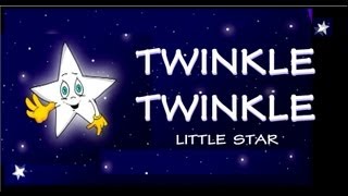 TWINKLE TWINKLE  with Lyrics [upl. by Hgielrac]