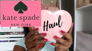 Part 1 Kate Spade Haul amp What Fits [upl. by Natanhoj334]