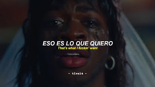 Lil Nas X  THATS WHAT I WANT Official Vídeo  Sub Español  Lyrics [upl. by Truman239]