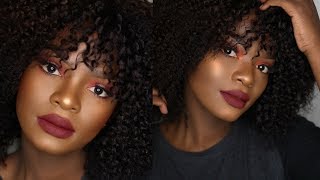 SEDUCTIVE BURGUNDY LOOK SOUTHAFRICAN ZIMBABWEAN BEAUTY BLOGGER [upl. by Tacye]