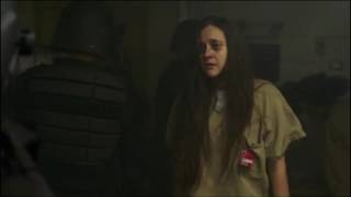 Orange Is The New Black Piscatellas death extended scene HD [upl. by Xonk]