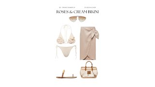 Styling a Cream Floralappliqué Bikini  Styled Daily [upl. by Domenech457]