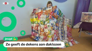 Tilly maakt warme dekens van chipszakken [upl. by Norrahs861]