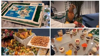 Celebration Of Saudi National Day  So Many desserts  Yummy Cake 😋 [upl. by Ernst]