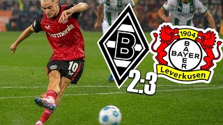 Mehr PECH geht nicht… Gladbach verliert in LETZTER Sekunde gegen Leverkusen 23 [upl. by Thirzia]