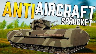 FOUR 20MM AntiAircraft CANNONS In Sprocket [upl. by Isadora]