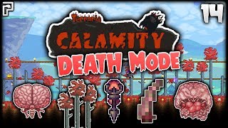 Perforators amp Pushover Brain Of Cthulhu  Terraria Calamity Mod Death Mode Lets Play Episode 14 [upl. by Wildon]