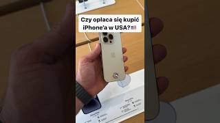 Czy opłaca się kupić iPhone’a w USA🇺🇸 Będzie działał w Polsce [upl. by Tfat]