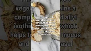 Horseradish  The Secret to Clearing Sinus Congestion Naturally  Medicinal Plants  Blissed Zone [upl. by Sarene838]