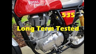 7 Years with the Royal Enfield Continental GT 535  Scottoiler Evaluation [upl. by Rodman706]